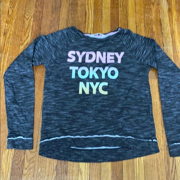 H&M Other - H&M Sweater with colored NYC, SYDNEY, TOKYO logo